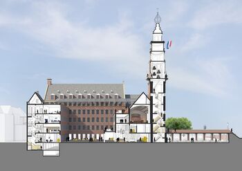 Ontwerpen Stadhuis Leiden Tentoongesteld | Stedebouw & Architectuur