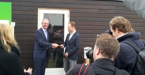 Biobased huis geopend op Innovation Expo