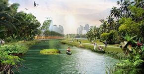 KCAP ontwikkelt masterplan Jurong Lake District Singapore