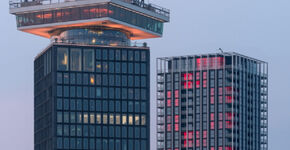 Nieuwe wolkenkrabber in Amsterdamse skyline