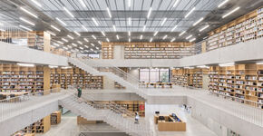Dit is de nieuwe Bibliotheek en Academie voor Podiumkunsten in Aalst