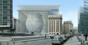 EUROPA: iconisch gebouw van Philippe Samyn